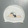 Extra Large Cartoon Silicone Swim Cap for Boys & Girls – Waterproof & Soft
