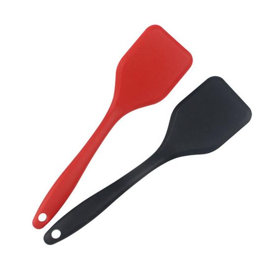 Food Grade Silicone Shovel Non-Scratch Spatula for Non-Stick Pans High Temperature Resistant Ergonomic Anti-Slip Handle Flexible Flipping Tool