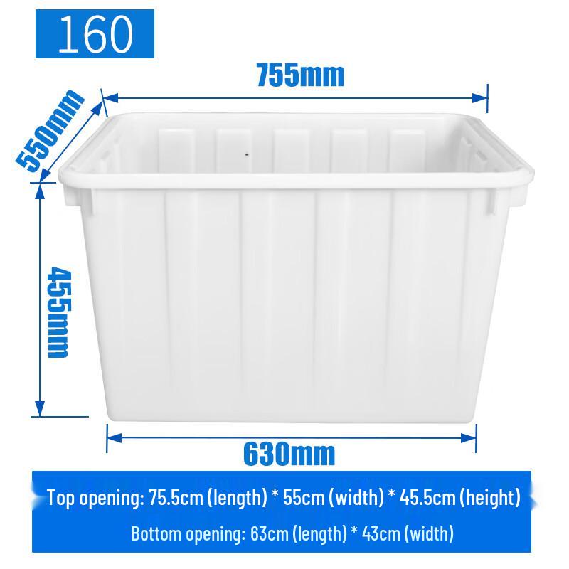 Lilang Heavy-Duty Plastic Storage & Turnover Box
