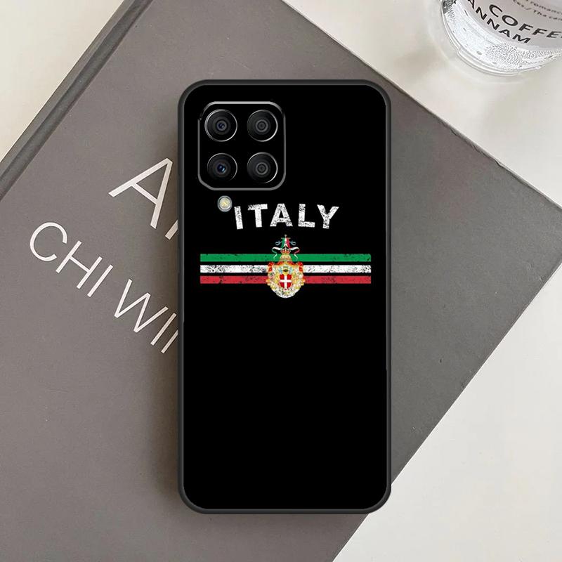 Italy Flag Case For Samsung Galaxy M16 M36 M56 M33 M53 M13 M12 M32 M52 M20 M15 M55 M31 M14 M35 M34 M54