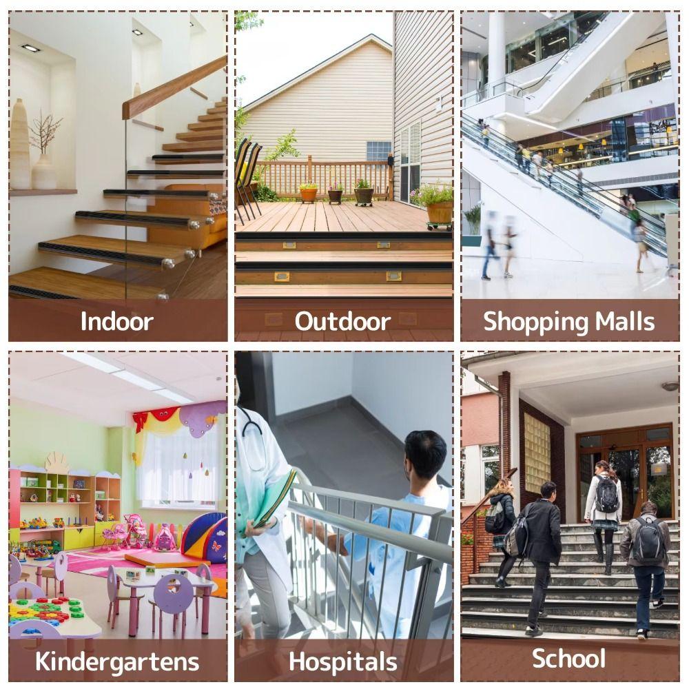 L-Shaped Stair Edge Trim Self-adhesive Anti-Slip Edging New Stair Edging Strips  Indoor And Outdoor