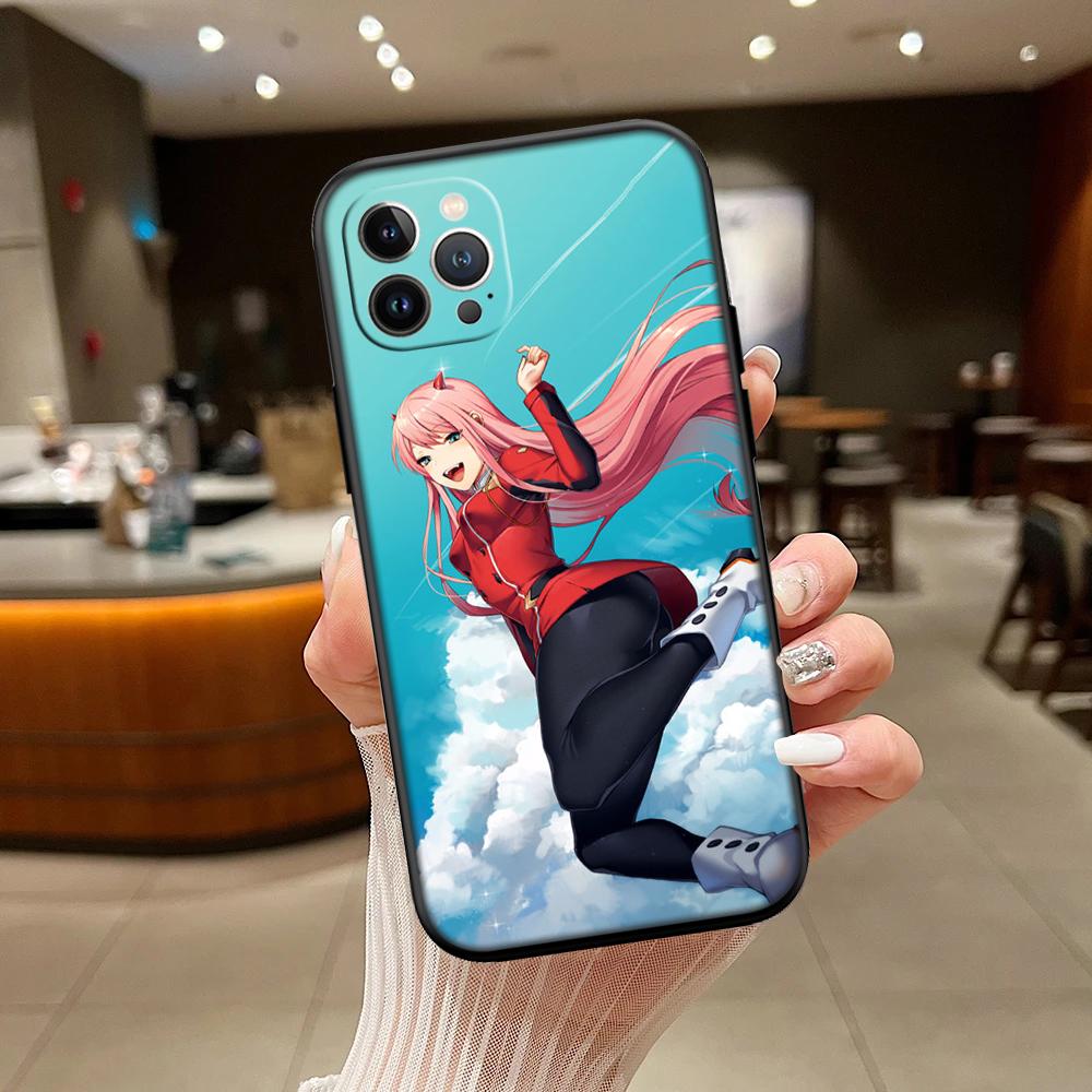RA34 Zero Two New High-End Shell Phone Case for Redmi Note 10 11 12 Pro Max 10S 10C 10T 11A 11S 12S 12C