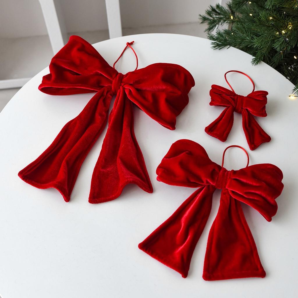Christmas Bow, Christmas Decoration, Variable Plastic Bow, New And Distinctive Christmas Tree Decoration