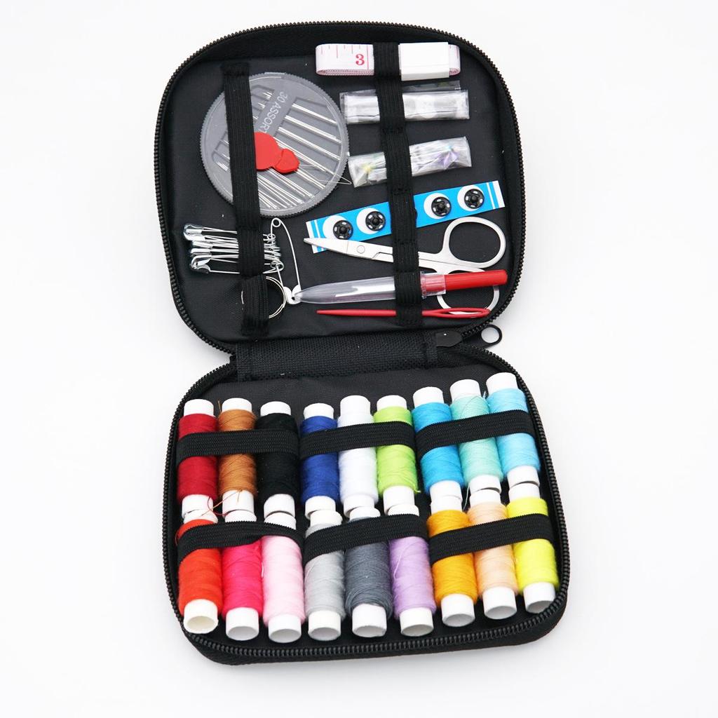 Hochwertiges tragbares Nadel- und Faden-Set: Praktischer Nähkasten mit Mini-Familienwerkzeugen