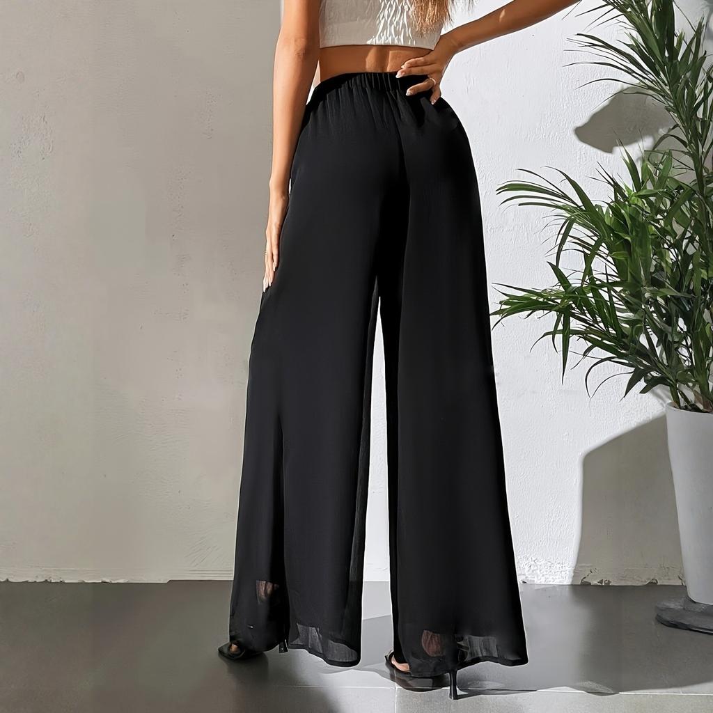 Women's Straight Pants Fashion Casual Pants Nine Point Harlan Pants