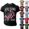 Men's Casual Round Neck Short Sleeve T-Shirt