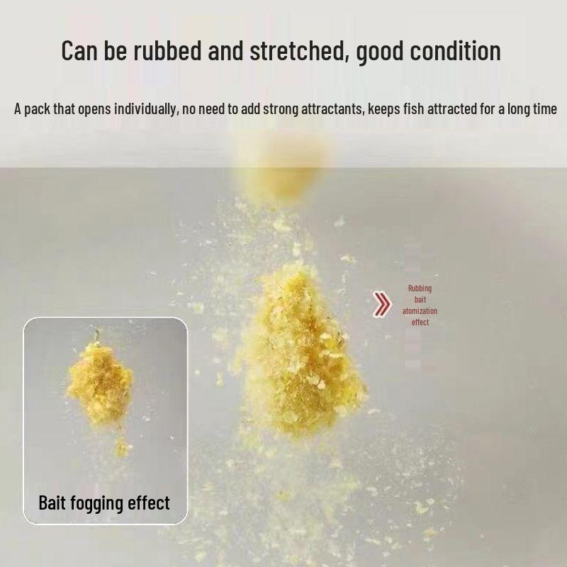Golden Milk Big Board Crucian Carp Bait for Spring & Summer - Black Pit Wild Fishing Fish Feed