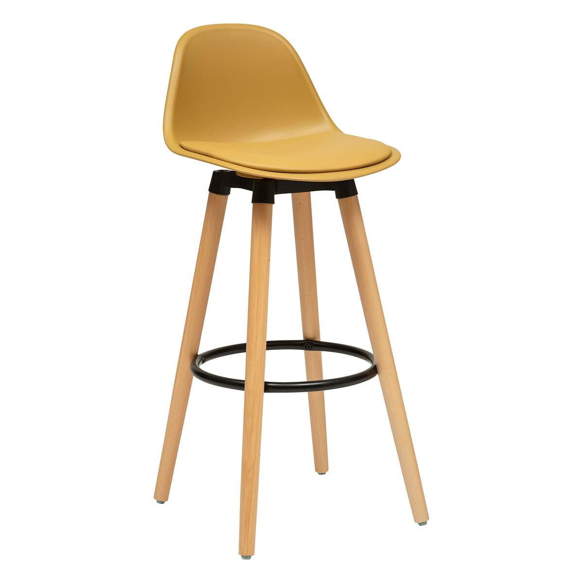 Maxon Yellow Bar Stool
