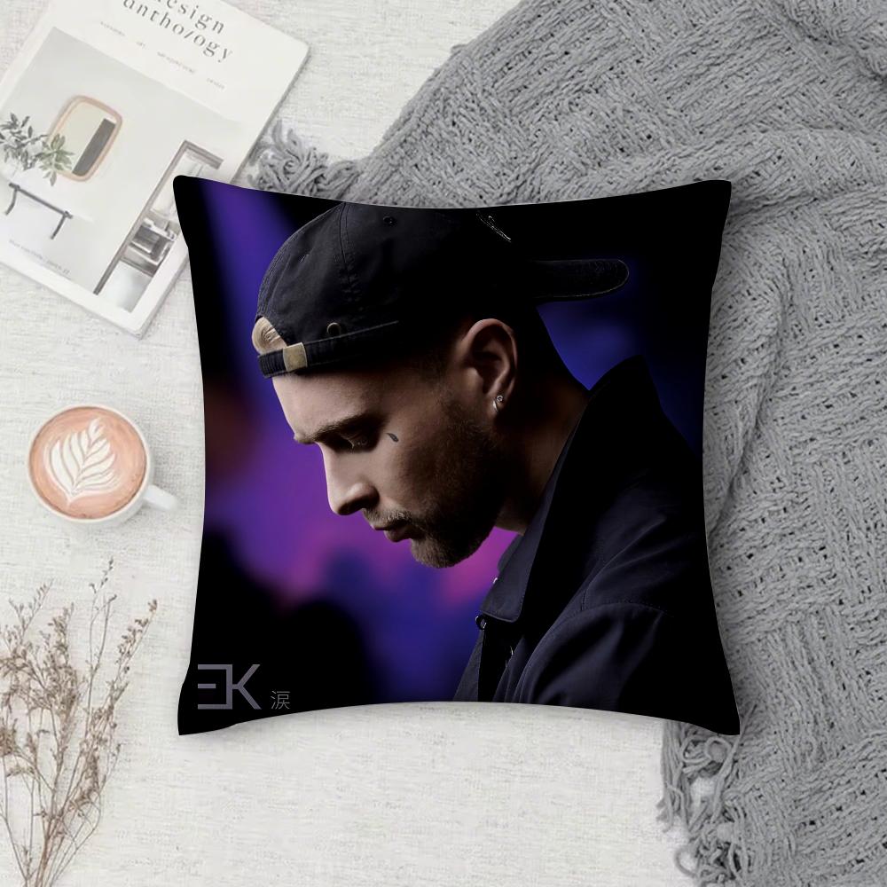 Rapper Egor Kreed 58 BOY Pillow Case Square Double-Sided Printing Short Plush Sofa Cushion Cover Bedroom Pillow