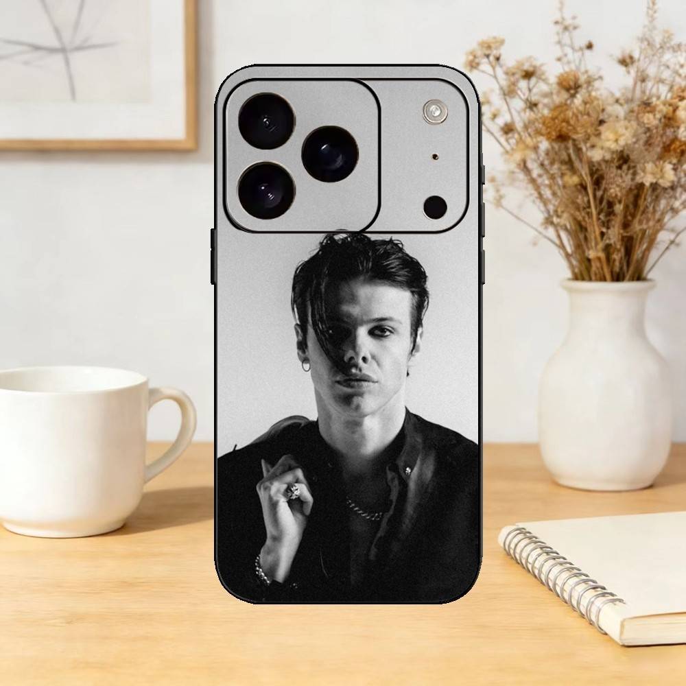 Y-Yungbluds Singer YB-B  Phone Case Silicone black Soft For IPhone 17,16,15,14,13,12,11,SE,Plus Pro Max