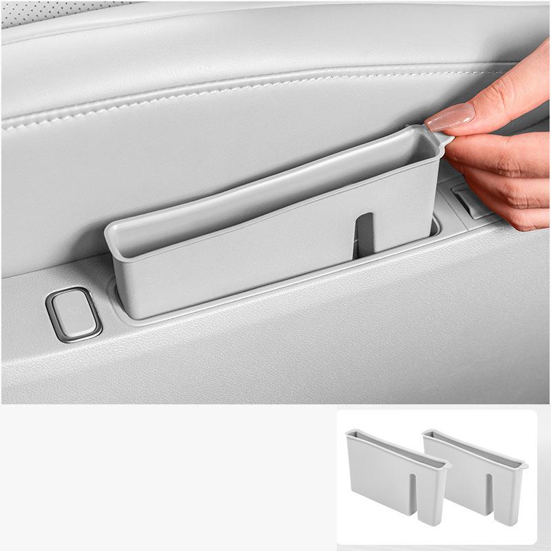 For HUAWEI Aito M9 Car Styling Rear Seat Side Box Phone Slot Seat Gap Strip Leak Proof Storage Box Auto Modified Accessories