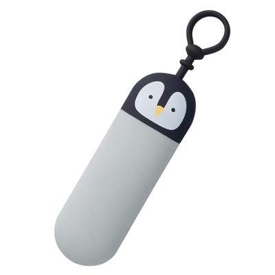 LIHIT LAB Schlanker Pinguin Schlüsselanhänger A7785-10