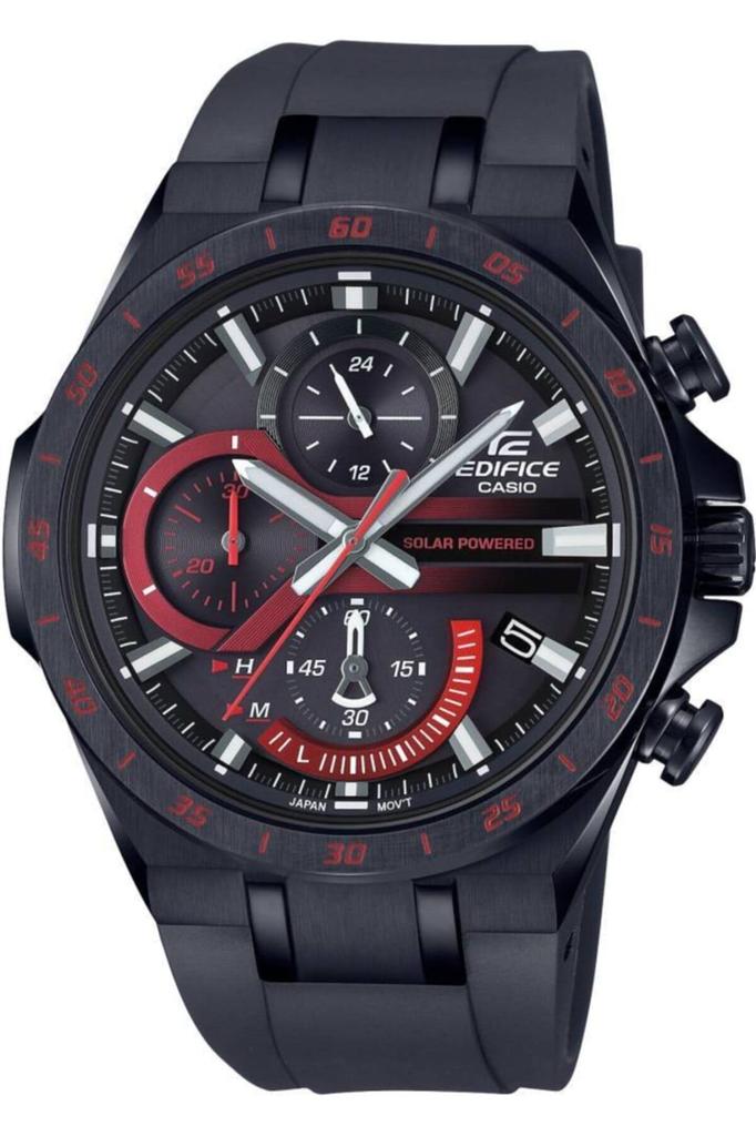Casio Orologio Sportivo Edifice Cronografo Solare al Quarzo da Uomo EQS-920PB-1AVUDF