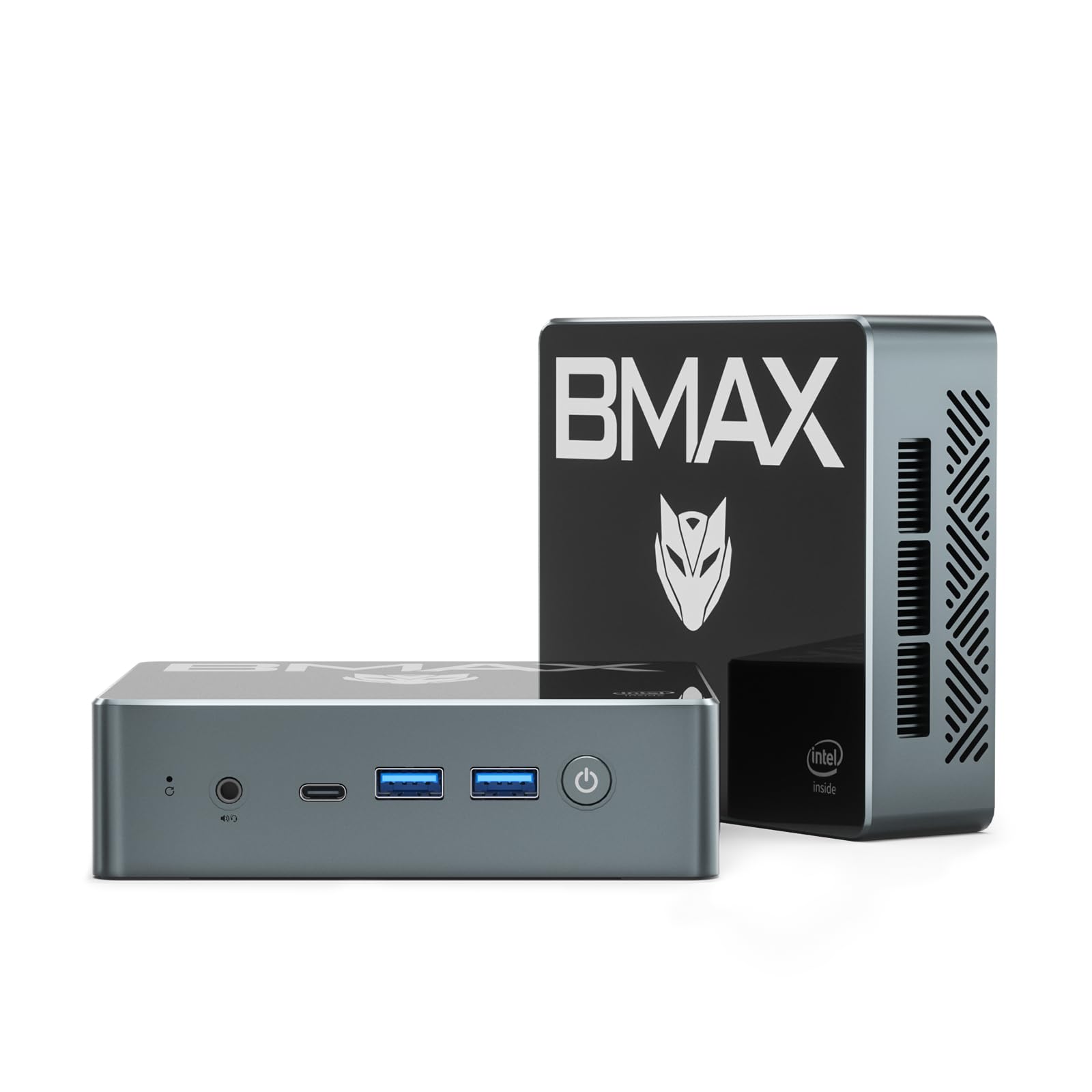 

Міні-ПК BMAX 16 ГБ DDR4 512 ГБ SSD Intel N100 11 Pro Міні-ПК Макс. 4 ядра 4 потоки Тихий Енергозбереження Велика кількість портів 4K 60 Гц 3 екрани одночасно
