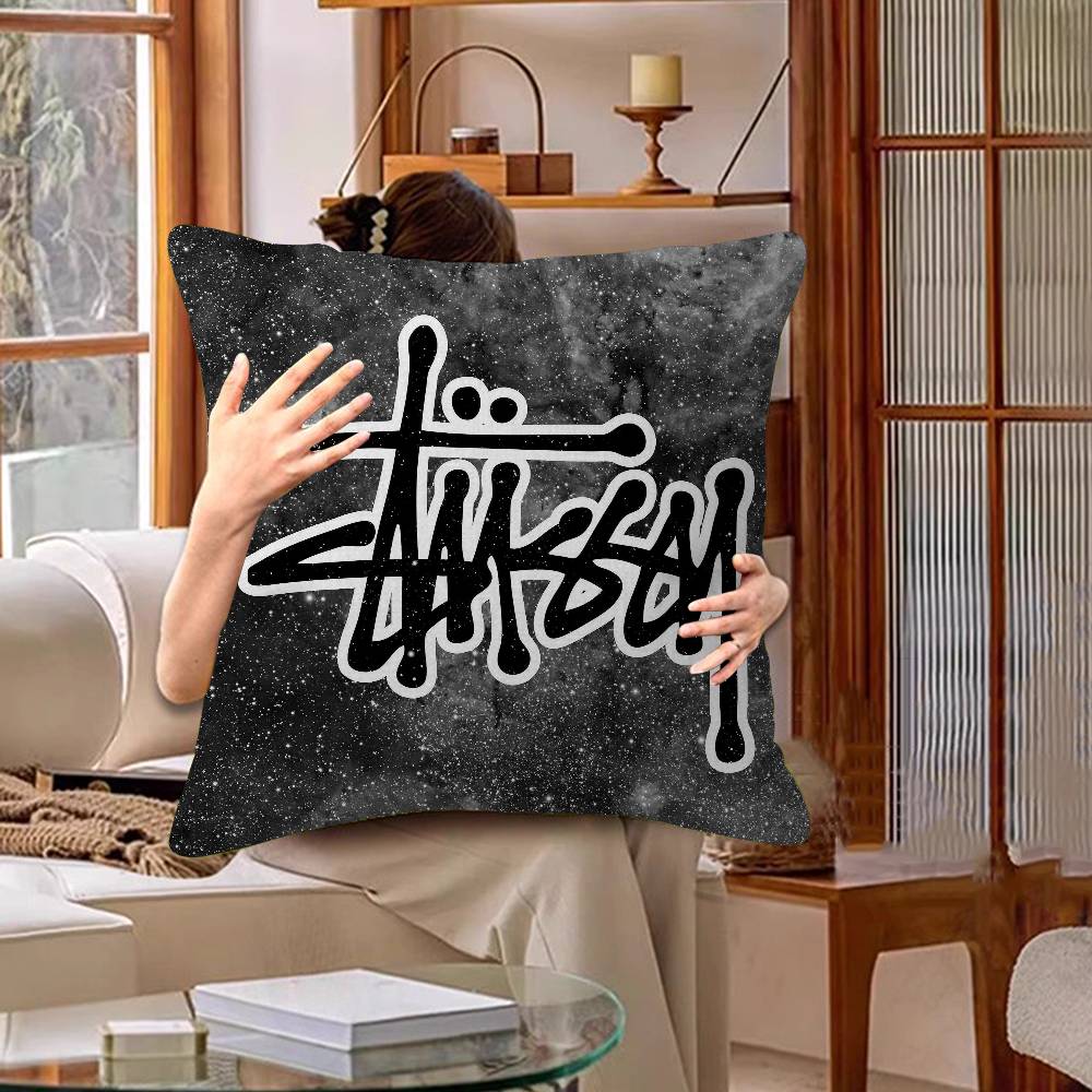 Zwart-Wit NO.8 Bil Kussen Kussenhoes Kussensloop Woonkamer Bank Huisdecoratie Op Maat