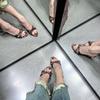 Fashion High Quality Brand Designer Slippers for Women Summer 2025 Sexy Leopard Thin Heels Comfortable Mesh Bowknot High Heel Sandals
