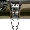 2Pcs Center Air Vent Cover Carbon Fiber Interior Trim Fits 2008-13 Cadillac CTS