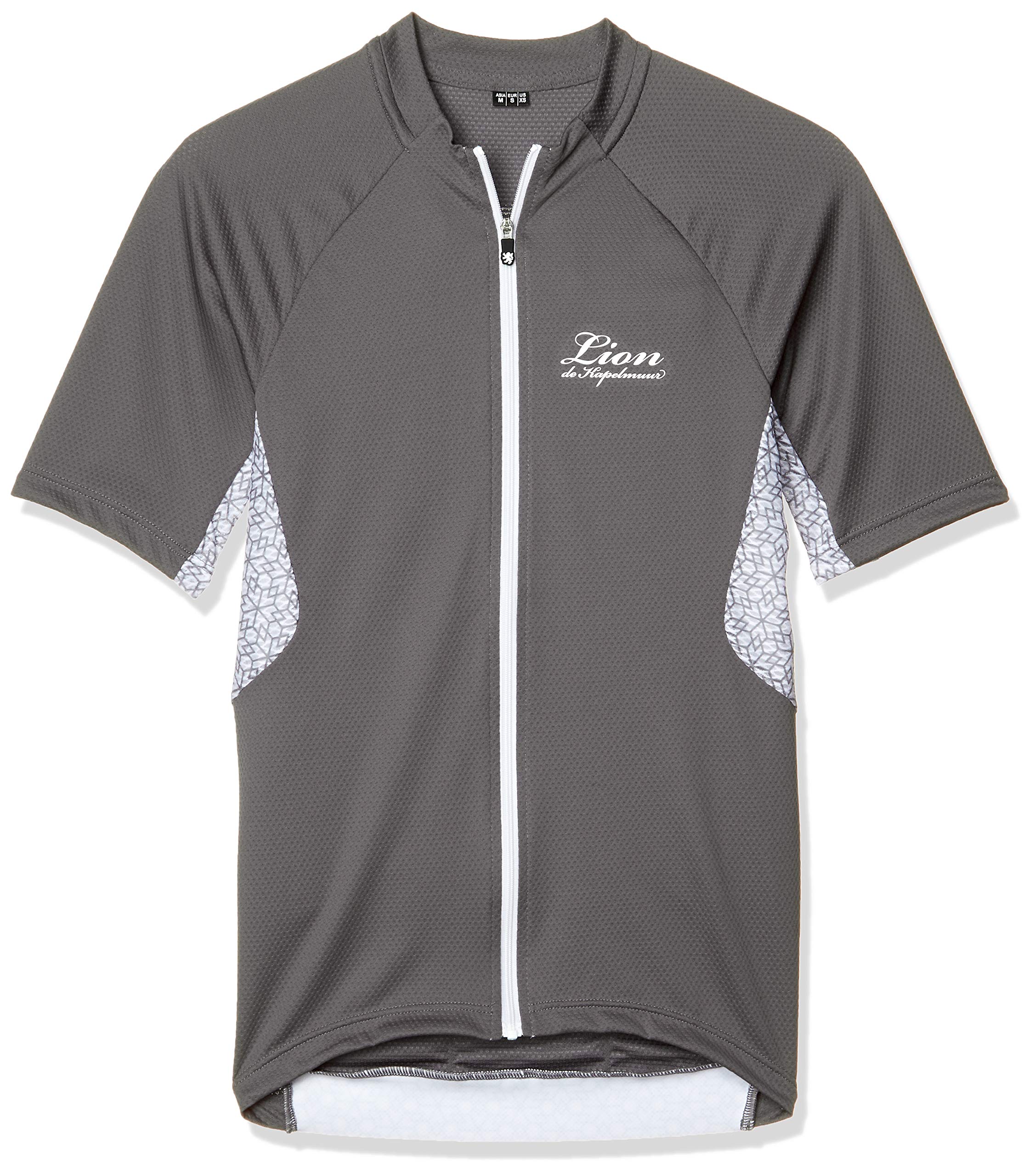 

Lion de Capelmuur Gazelle Short Sleeve Jersey, Gray, lihs059, Japan Size XS (equivalent to Japanese size XS)