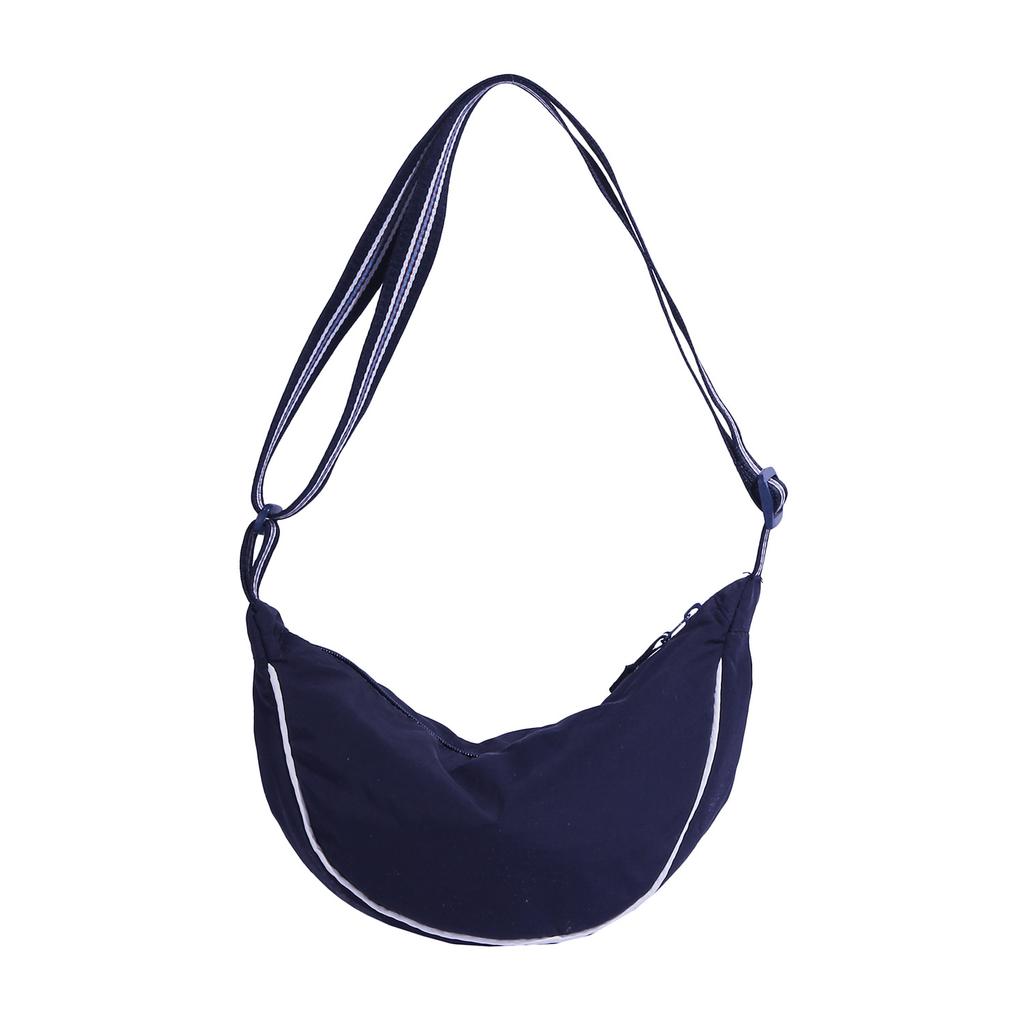 Fashion Harajuku style simple contrasting colors women's dumpling bag spring new commuter travel shoulder messenger bag