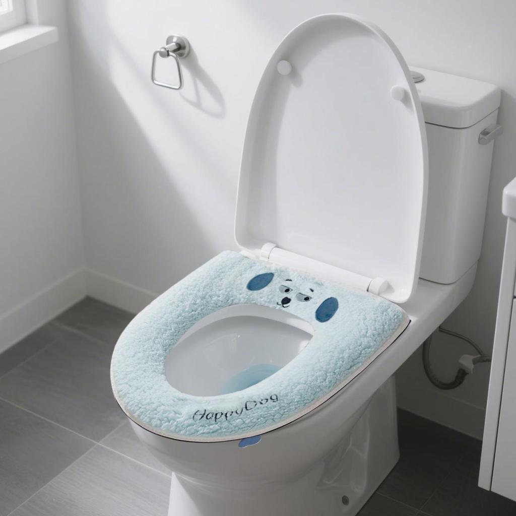 USB Winter Heated Toilet Seat Household Washable Toilet Seat Cover Fast Heating adjust Temperature Lamb Velvet Seat Cushion