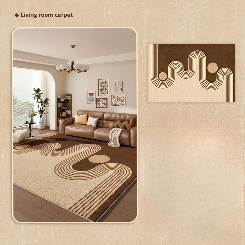 

French Retro Fluffy Soft Rug for Bedroom Large Area Living Room Thicken Plush Carpet Home Decoration Floor Mat 80*120cm