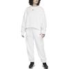 Nike High-Waisted Drawstring Casual Pants With Solid Color Logo Women Bottoms Milk-White DQ5887-133