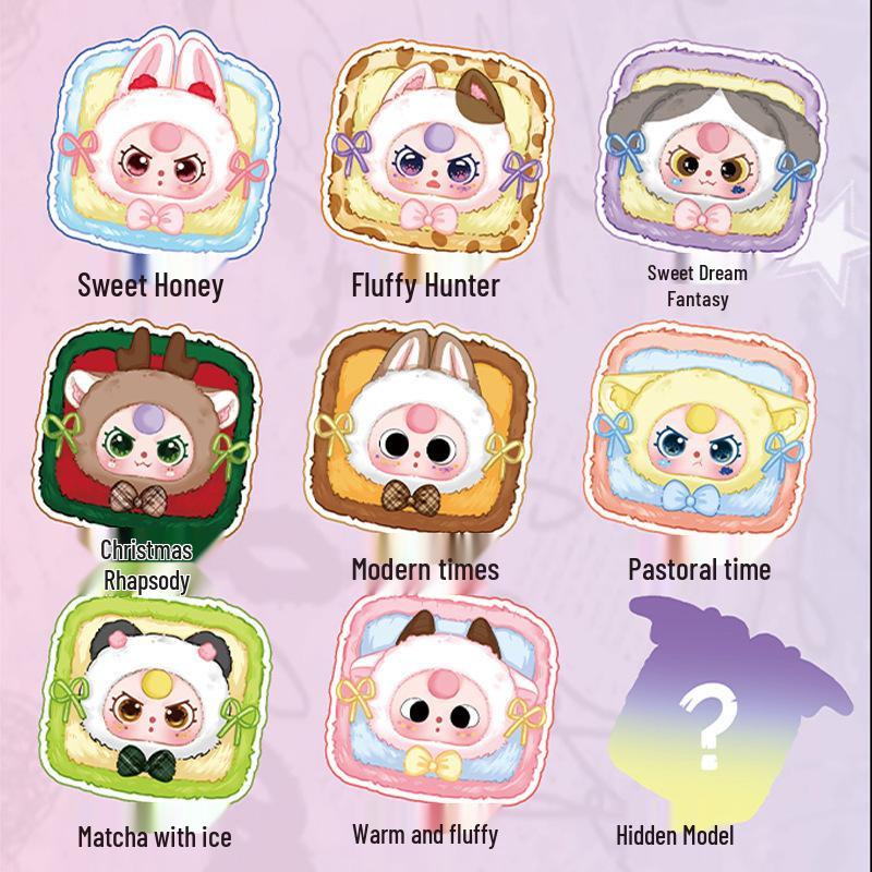 Xiaohongshu Lyla Plush Blind Box Toy - Second Generation Backpack Pendant & Home Decoration