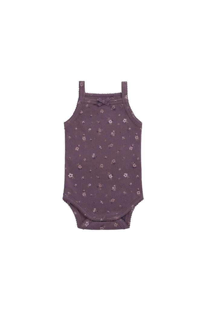 OC Cami Bodysuit Goldie Huckleberry Large JBCO252051 Baby WINE 60 [Jamie Kay]