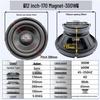 12" Ultra Deep Bass Subwoofer, 150W/200W/300W, Single/Double Magnet High Power Speaker