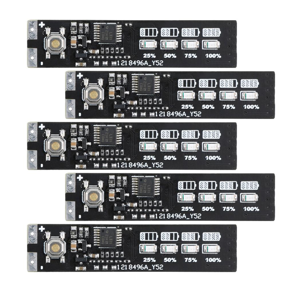 5pcs Precise 3.7V Battery Voltage Detector Module Accurate and Reliable Detection For Multiple Devices