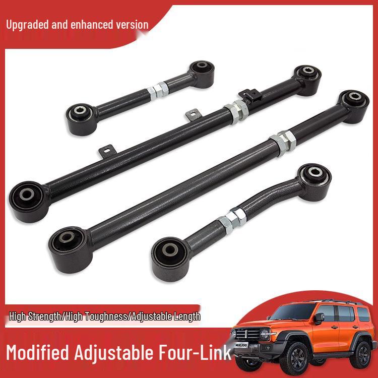Tank 300 Off-Road Rear Axle Adjustable Four-Link and Tie Rod Upgrade Kit