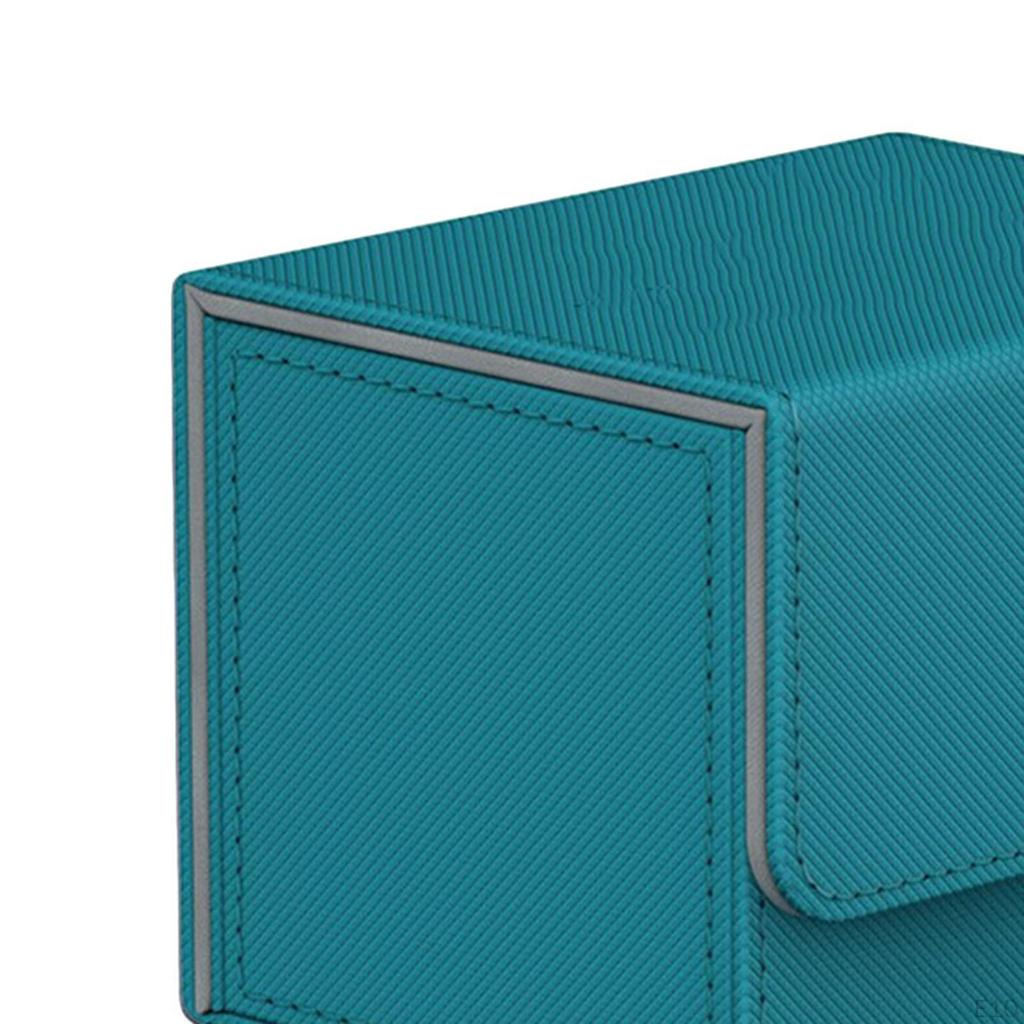 Card Deck Box PU Leather Organizer Protector Holder
