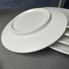 Melamine Imitation Stone Grain Round Plate - Simple Western Food & Dessert Plate