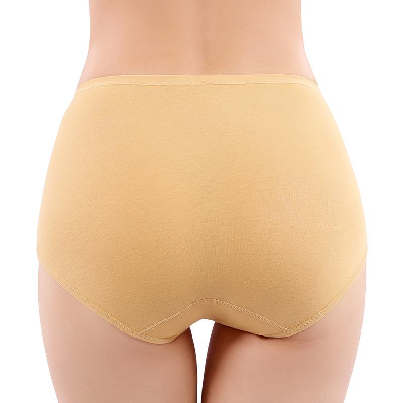 Large Size Women Spring and Autumn High Waist Belly Lift Hip Briefs