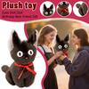 Plush Cat Keychain Soft Stuffed Animal Hanging Doll Accessory for Bags Backpacks and Keys with Ribbon Bow Tie Design