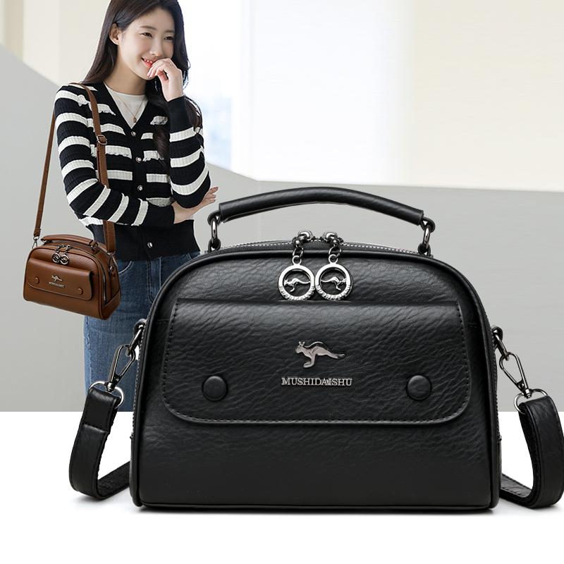 Damen Kleine Quadratische Tasche Große Kapazität Mutter Hand Umhängetasche