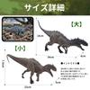 UTST Dinosaur Figure Set - Indominus Rex - Kids' Indominus Rex Dinosaur Toy Gift for 6+ (Gray Indominus + Kids' Indominus)