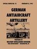 Buch German Antiaircraft Artillery Special Series, No 10