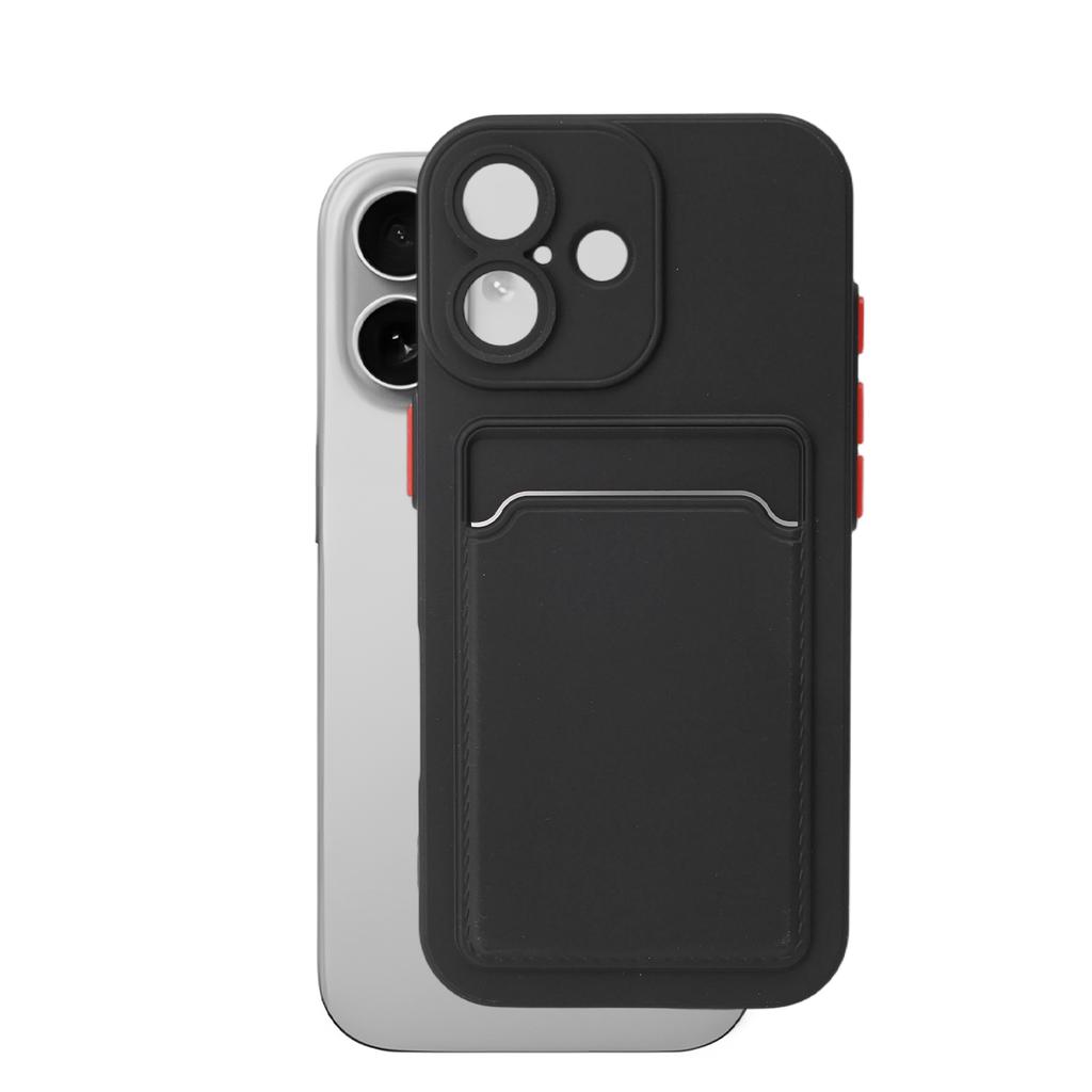 Card Bag Slot Holder Wallet Phone Case for IPhone 17 ProMax 17 Air 17Pro Shockproof Anti-scratch Soft Phone Covers for IPhone17