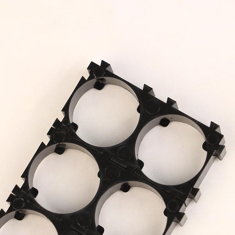 10Pcs 18650 Battery Holder Safety Anti Vibration Holder Bracket Li-Ion Cell Holder Cylindrical Plastic Case Battery Holder