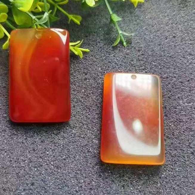 Jade Agate Pendant Necklace for Couples - Unisex, Safe & Natural 577