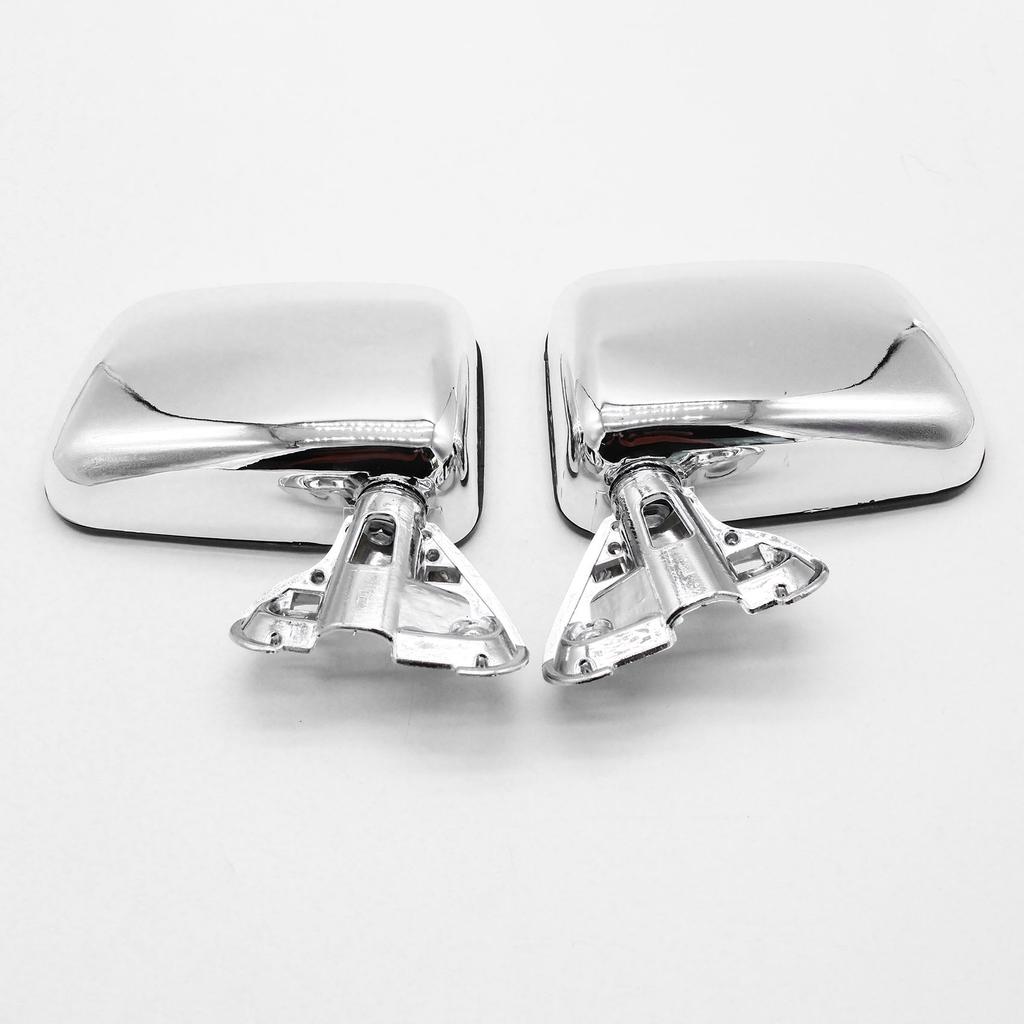 Links+Rechts Auto Chrom Rückspiegel Seitentürspiegel Baugruppe Für Toyota Hilux 1997-2001 Rückspiegel-A02G