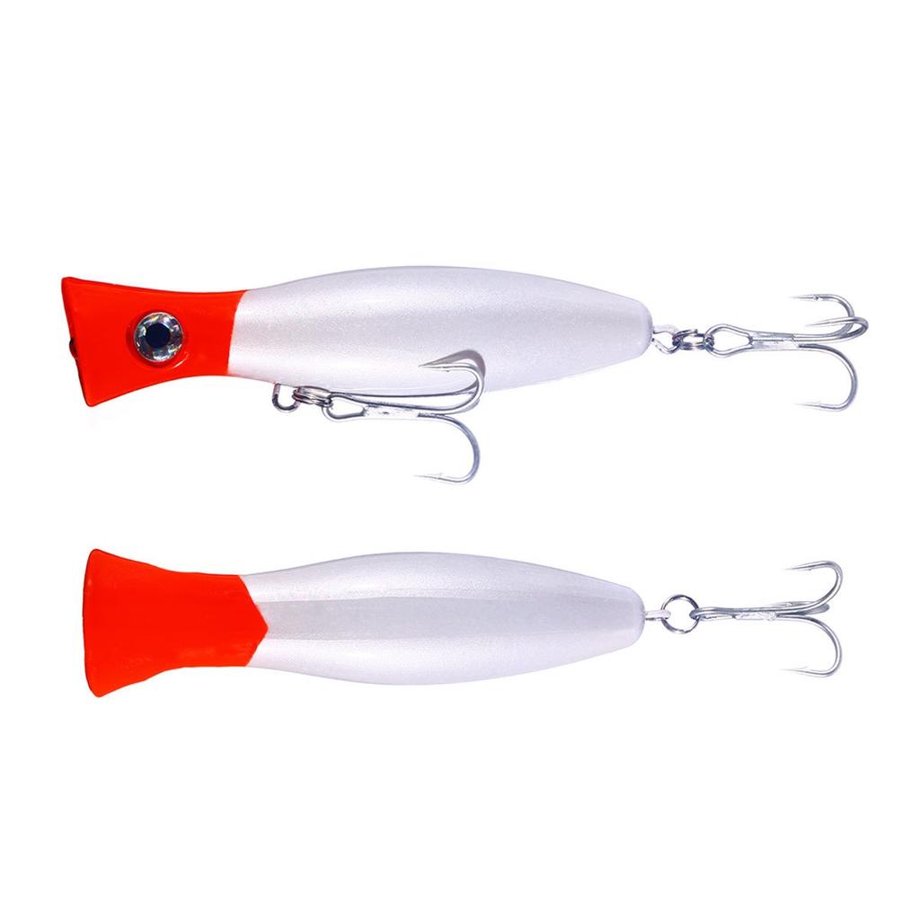 New Model Popper Lure Set for Saltwater & River/Lake Fishing 41g Plastic Artificial Hard Bait Fishing Gear