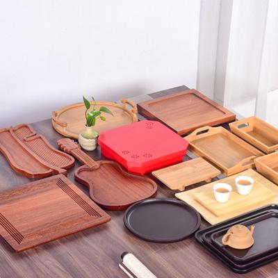 Bamboo Tray Cake Stands Wedding Table Decorating Party Tools Dessert Showcase Decorations Cupcake Display Plates Food