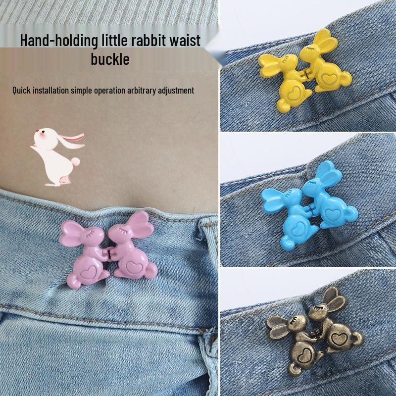 Detachable No-Sew Waist Cinching Buckles: Adjustable from Large To Small