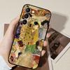 The Kiss Gustav Klimt Phone Case For Samsung Galaxy S21 S22 S23 S24ULTRA S25ULTRA FE Ultra Plus5G A52S S26 Soft Cover