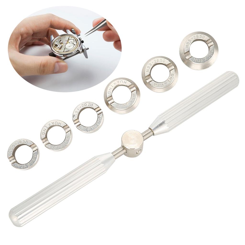 Watch Back Case Cover Opener Remover Wrench Dies Repairer Tool Set for Rolex Oyster Watch Back Case Remover Watch Case Opener