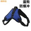 Large Dog Harness Leash Set Oxford Pet Chest Strap Adjustable Walking Vest Dogs