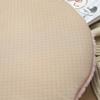 Plush Chair Pad Rose Flower Design Thickened Office Chair Cushion Anti-Slip Seat Pad for Home And Office Floor