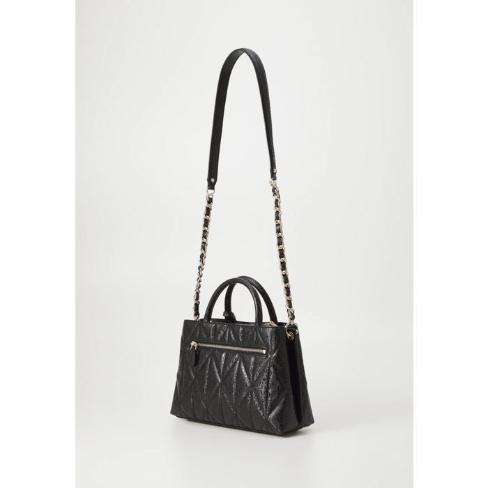 GUESS Sac à main noir pour femme - Aldina Girlfriend Satchel 314512